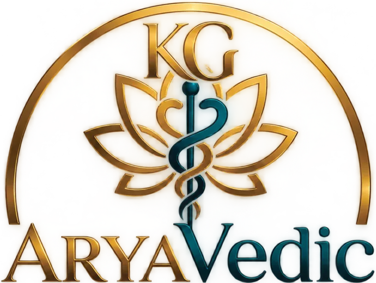 KG AryaVedic logo
